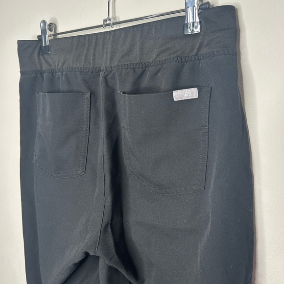 Figs Zamora Jogger Scrub Pants Black Health Care Work Nurse Vet Tech size Small - Picture 6 of 11